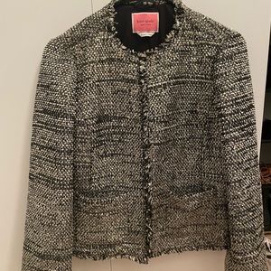 Kate spade tweed holiday jacket. Never worn!